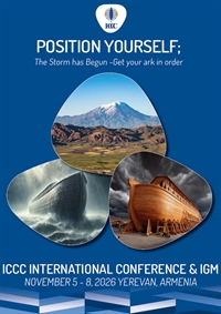 Plakat ICCC International Conference & IGM 2026 in Jerewan